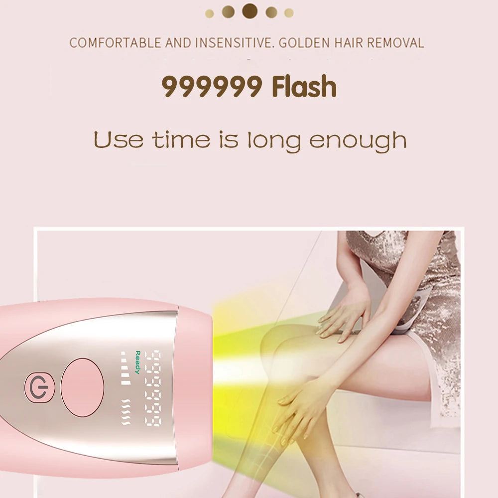 FIEEZOE IPL Laser Hair Removal Machine - Permanent Hair Removal System for Women