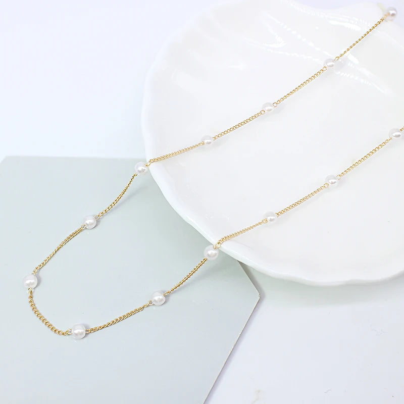 Pearl Choker Necklace for Women
