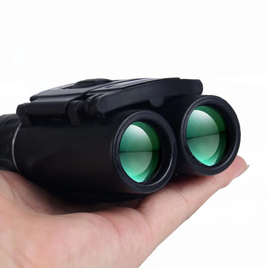 40x22 HD Powerful Binoculars - Long Range Folding Mini Telescope for Hunting, Sports, Outdoor Camping, and Travel