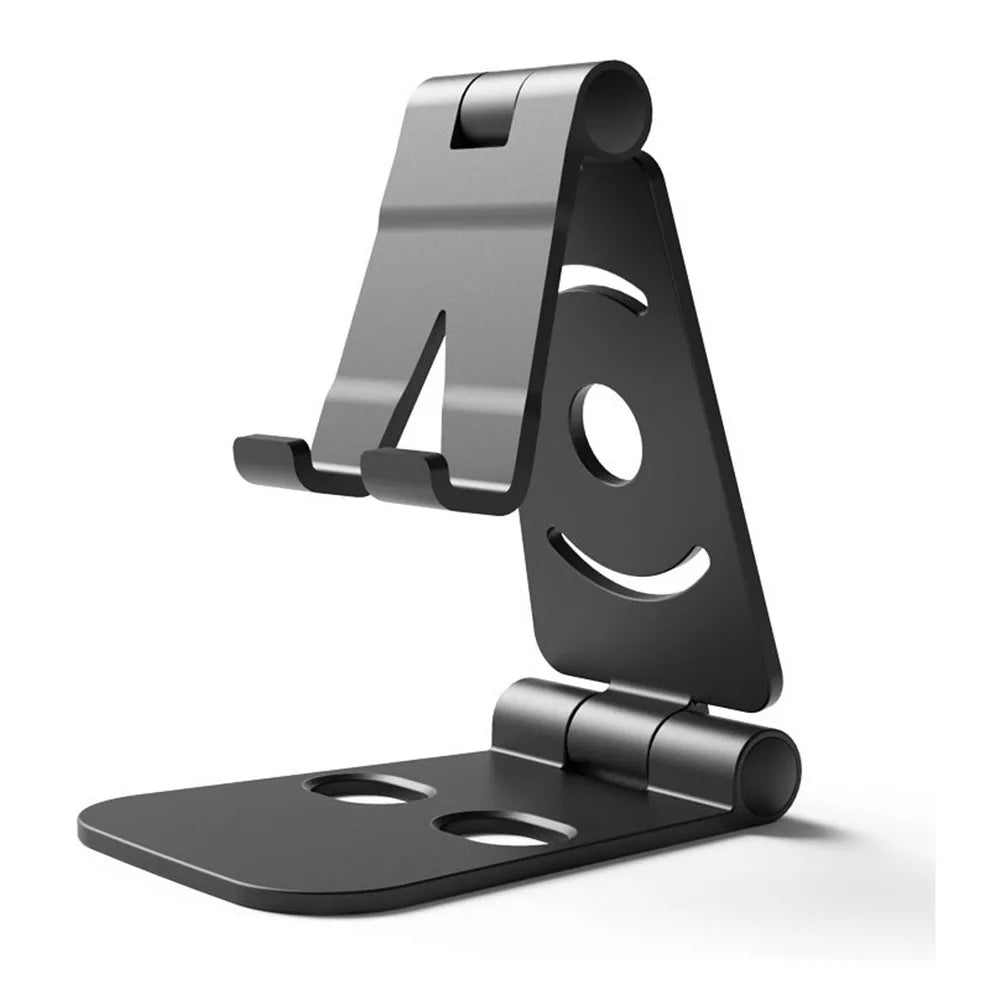 Foldable Desktop Tablet and Phone Holder with Shaking Sound Live Feature and Charging Capability