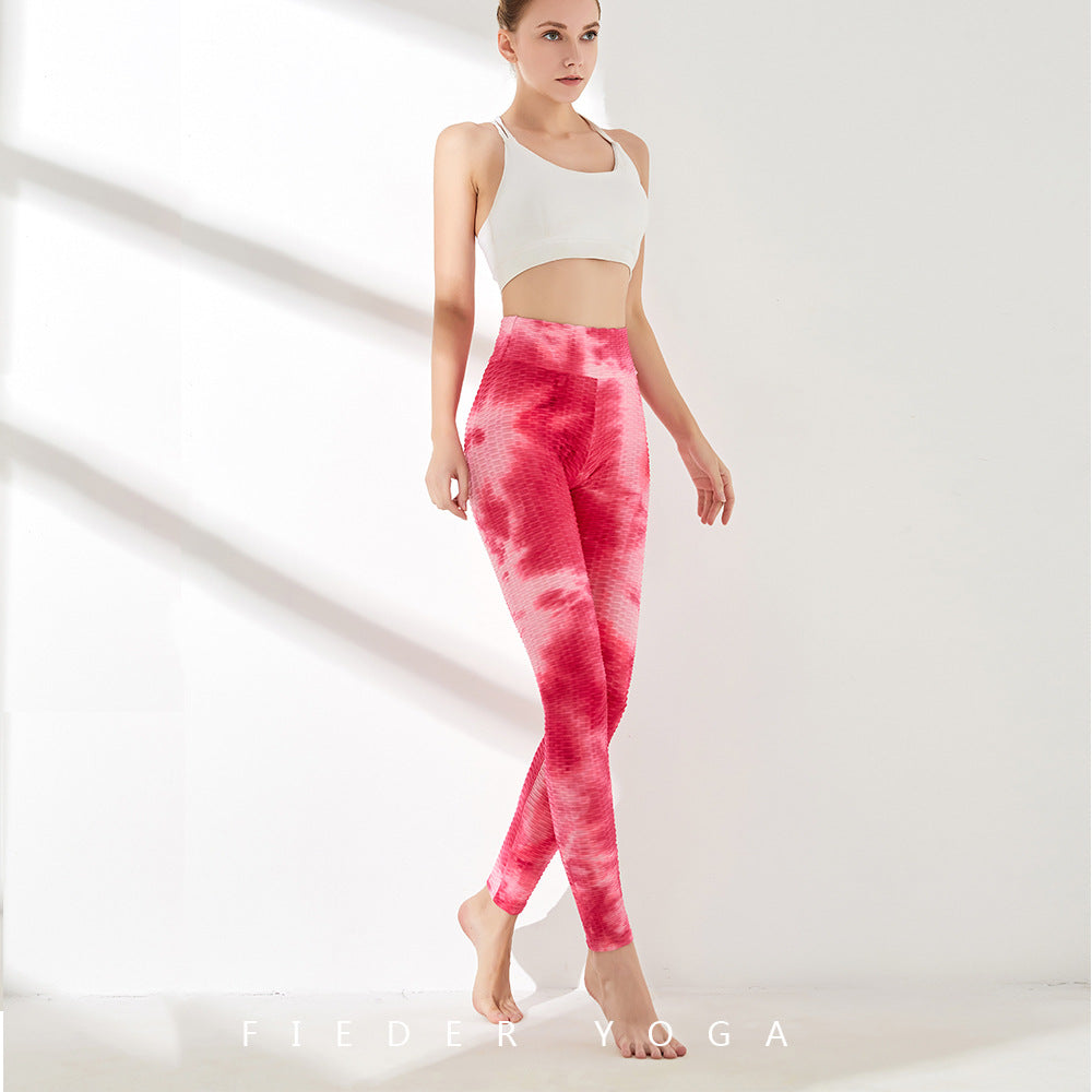 Butt Lifting Tie Dye Leggings