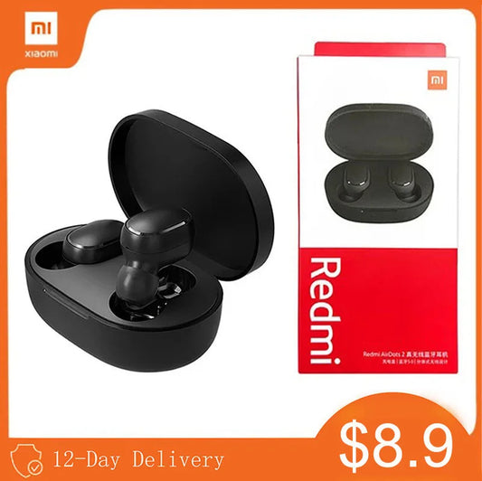 Original Wireless Earbuds with Bluetooth 5.0, Mic, and Voice Control for Gaming Headset