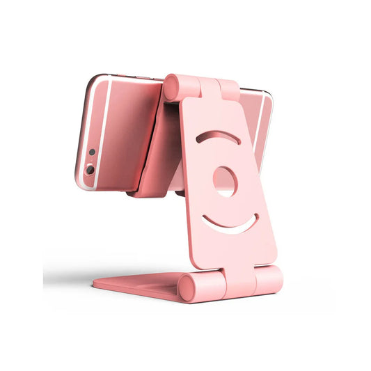 Foldable Desktop Tablet and Phone Holder with Shaking Sound Live Feature and Charging Capability