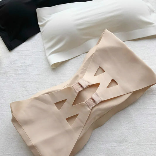 Strapless, Invisible Bra Bandeau - Breathable and Comfortable